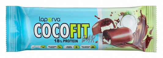 Laperva Coco Fit Snack Bar with 18g Protein, 33.3g - Makkah Pharmacy