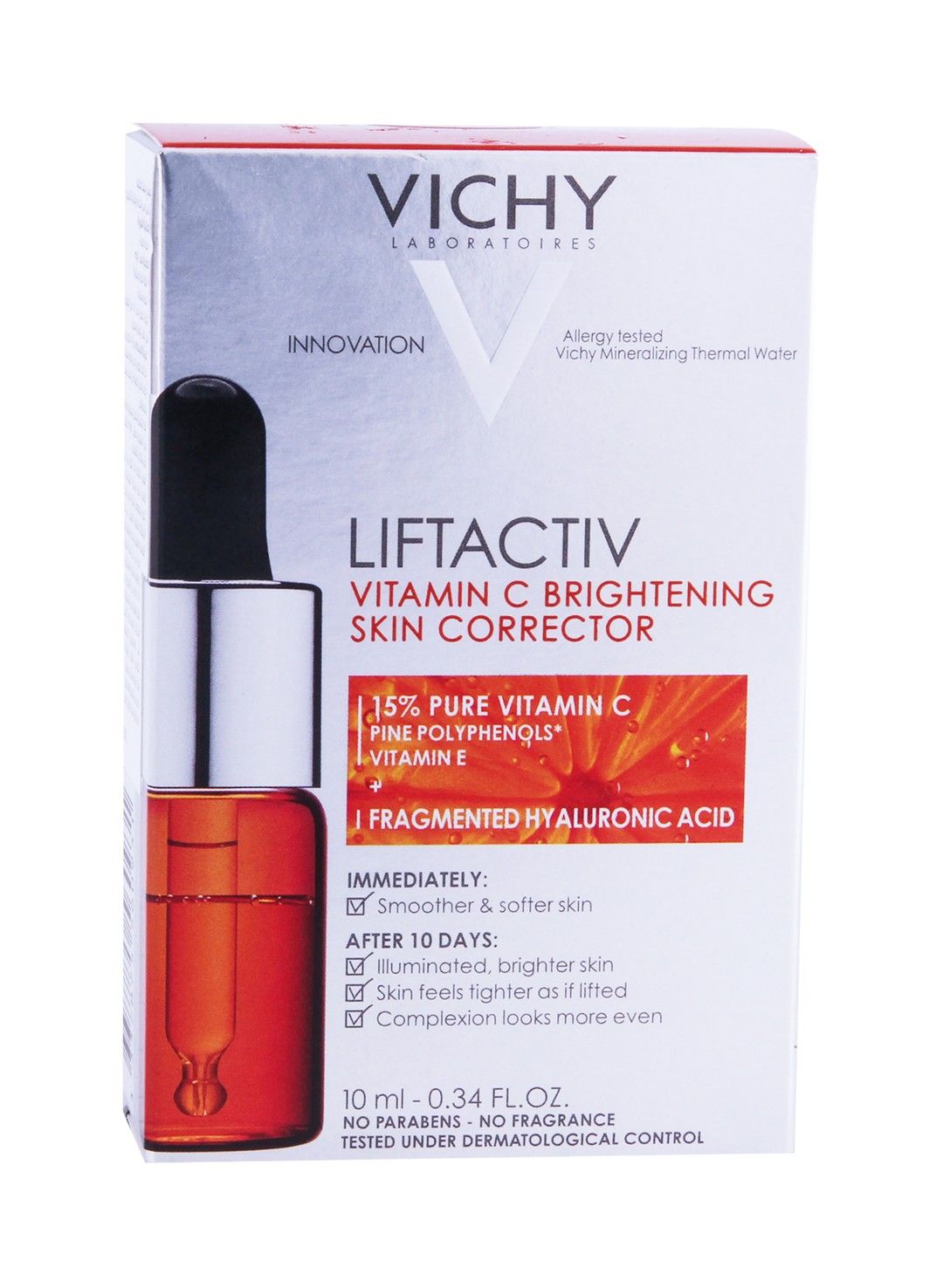 Vichy Liftactiv Brightening Facial Corrector with Vitamin C, 10ml - Makkah Pharmacy