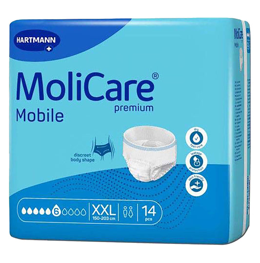 Hartmann Molicare Adult Diapers XXL, 14 pcs - Makkah Pharmacy