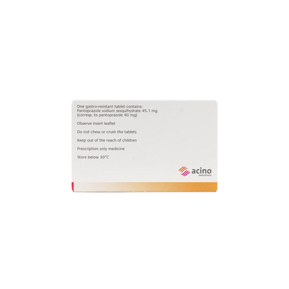 Pantozol 40 mg 30 Tablets