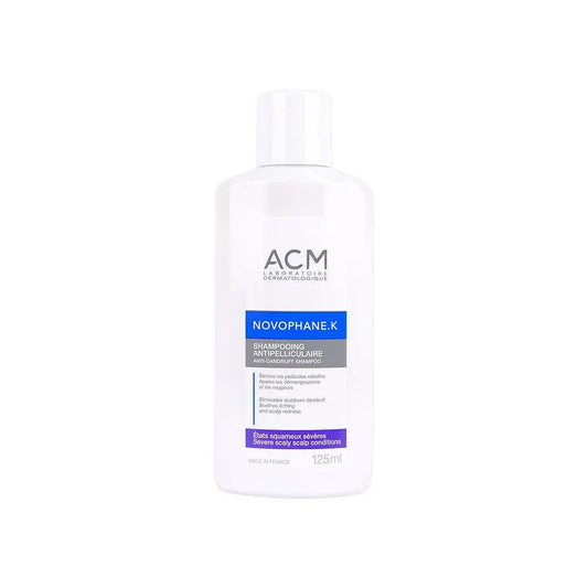 ACM Novophane K Anti-Dandruff Shampoo, 125ml - Makkah Pharmacy
