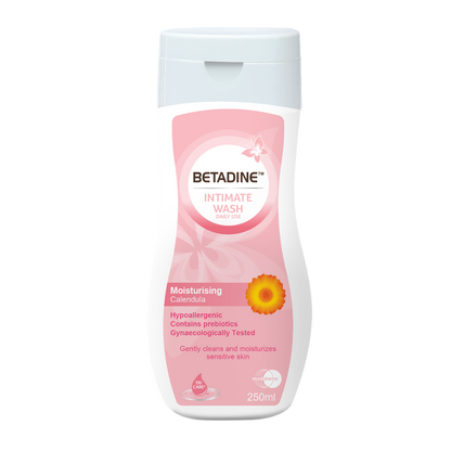 Betadine Moisturizing Calendula Daily Intimate Wash, 250ml - Makkah Pharmacy