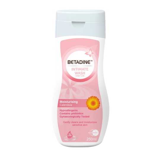 Betadine Moisturizing Calendula Daily Intimate Wash, 250ml - Makkah Pharmacy