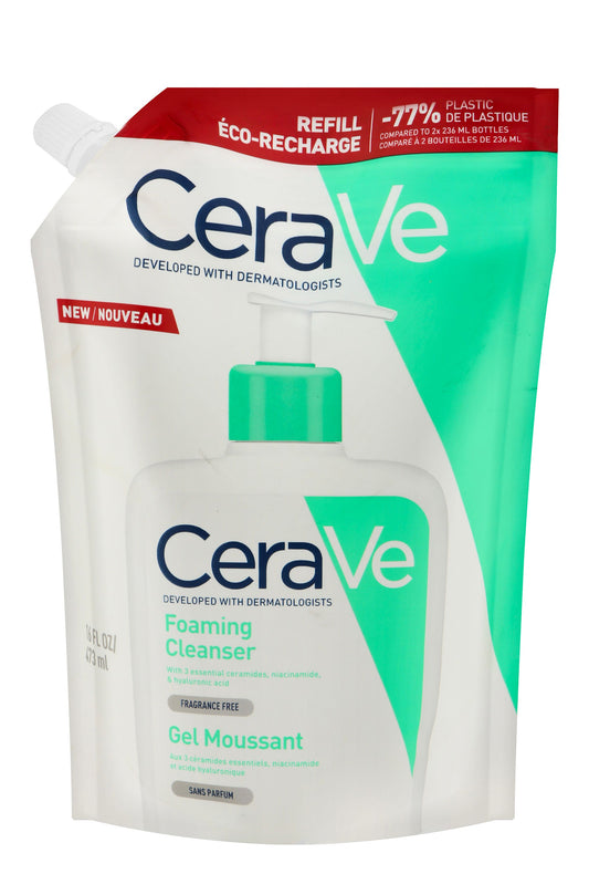 CeraVe Hypoallergenic Foaming Facial Cleanser, 473ml - Makkah Pharmacy