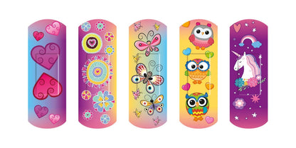 Nexcare Happy Kids Plasters Magic Assorted N3-20-2G, 20 Pieces - Makkah Pharmacy