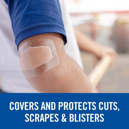 Nexcare Aqua Clear MAXI Waterproof Bandages 582-10DN, G, 60 mm x 88 mm, 10 Pieces - Makkah Pharmacy