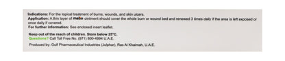 MEBO 0.25% Beta-Sitosterol Herbal & Natural Ointment for Burns, Wounds & Skin Ulcers, 30g - Makkah Pharmacy
