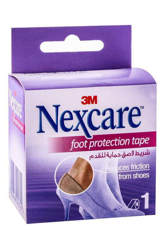Nexcare Hypoallergenic Foot Protection Tape (25mmx5m), 1 Piece - Makkah Pharmacy