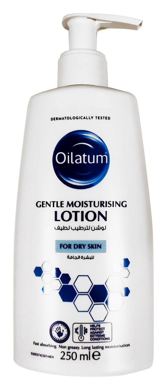 Oilatum Non-Greasy Moisturizing Lotion for Dry Skin, 250ml - Makkah Pharmacy