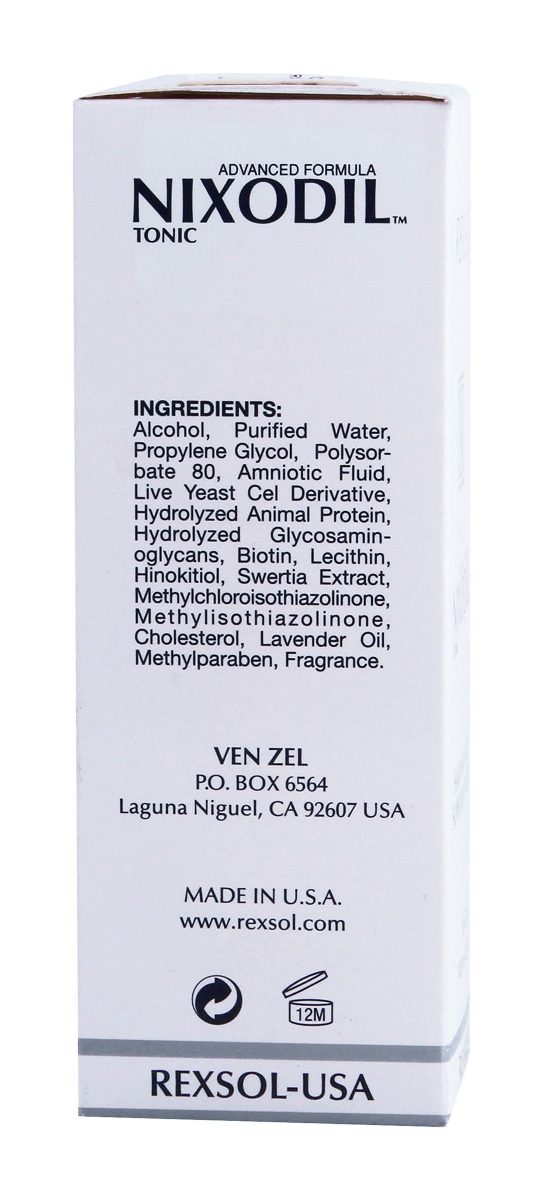 Rexsol Nixodil Hair & Scalp Super Revitalizer Tonic, 120ml - Makkah Pharmacy