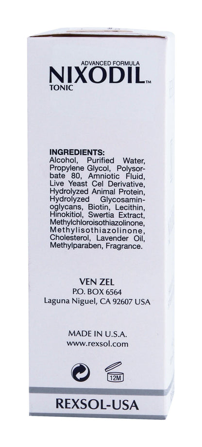 Rexsol Nixodil Hair & Scalp Super Revitalizer Tonic, 120ml - Makkah Pharmacy