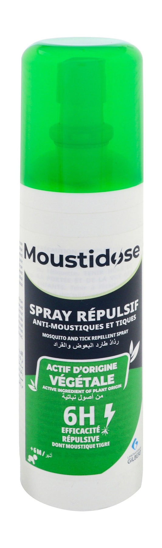 Moustidose 6H Mosquito & Tick Repellent Spray, 100ml - Makkah Pharmacy