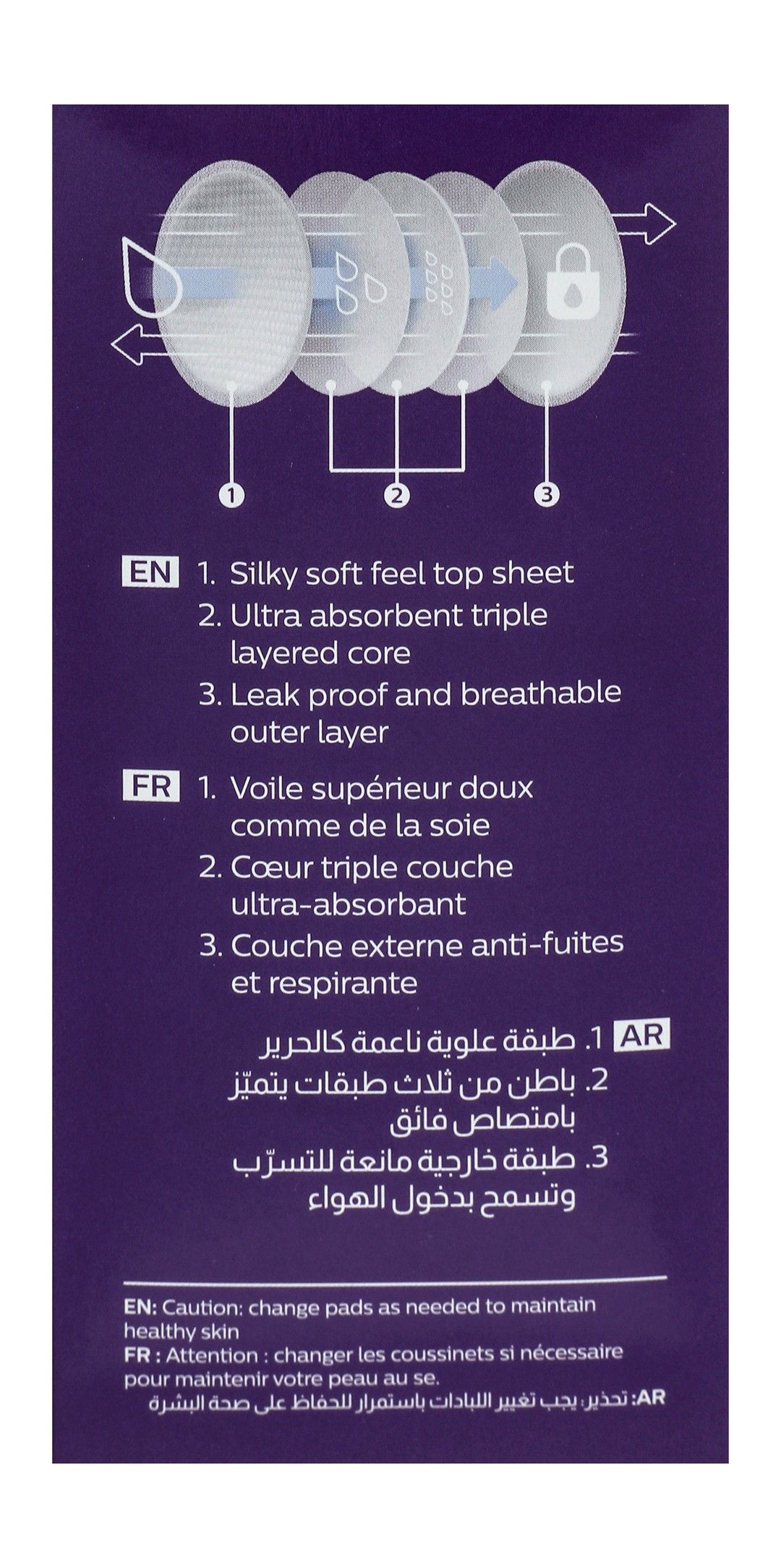 Philips Avent Disposable Breast Pads, 24 Pieces - Makkah Pharmacy