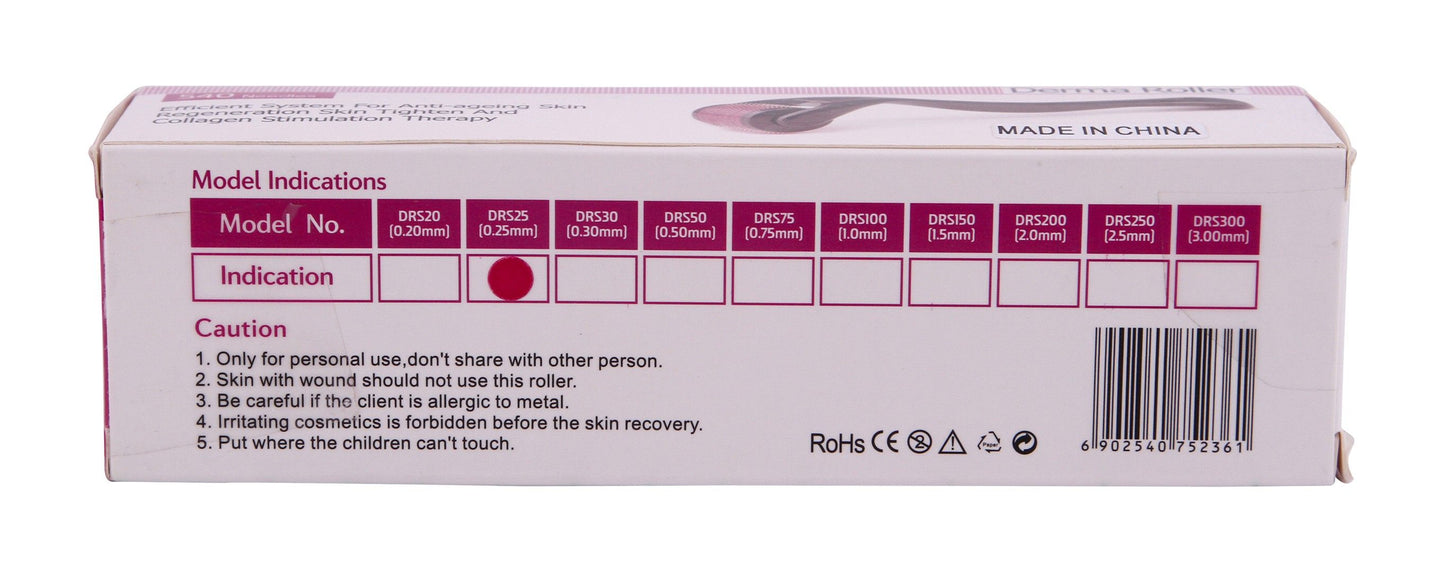 DRS Derma Roller with 0.25mm Needles, 1 Piece - Makkah Pharmacy
