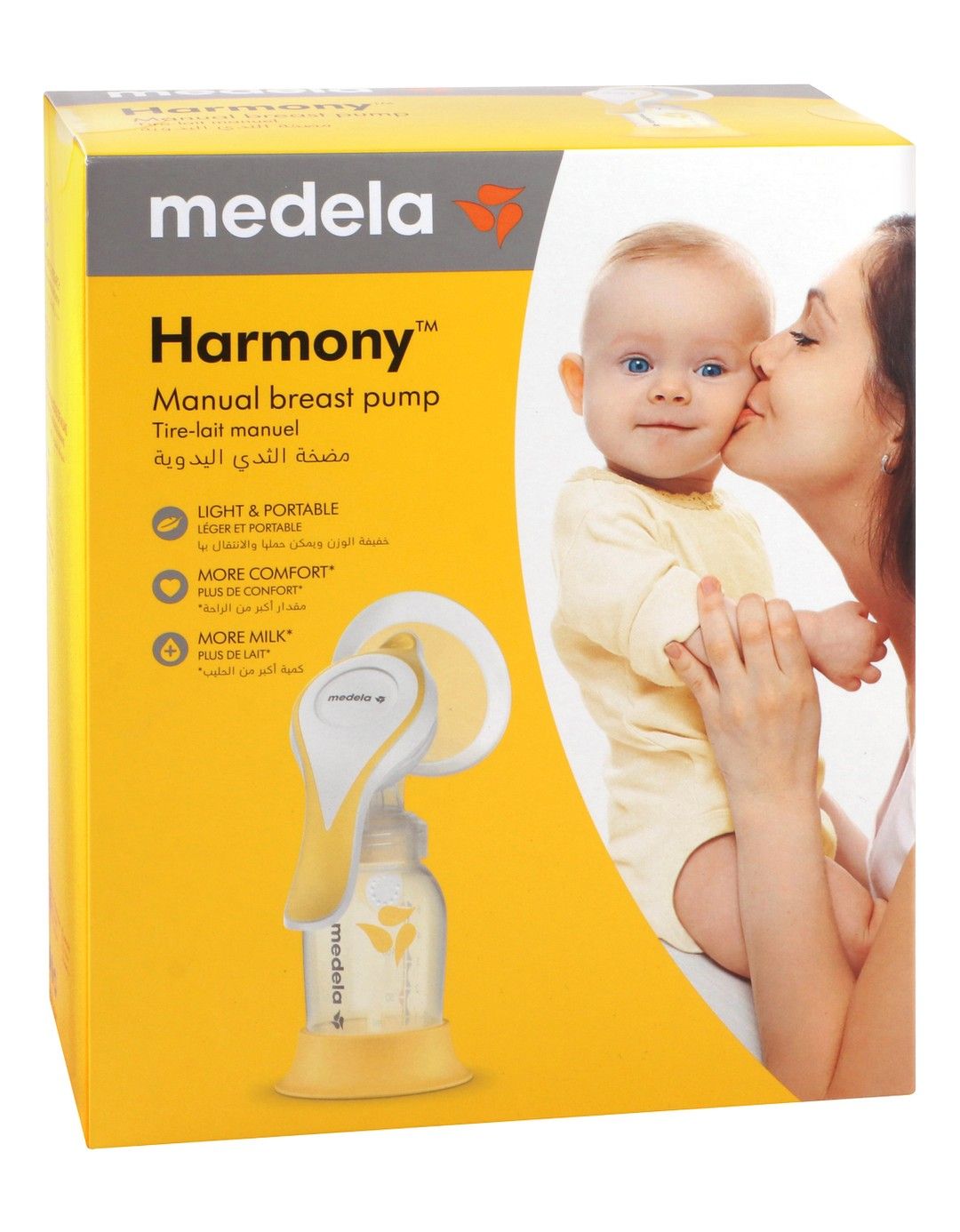 Medela Harmony Manual Breast Pump, 1 Pack - Makkah Pharmacy