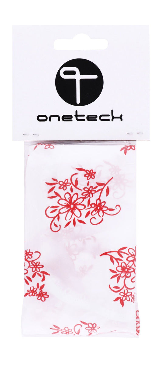 Onetech Red & White Shower Cap, 1 Piece - Makkah Pharmacy