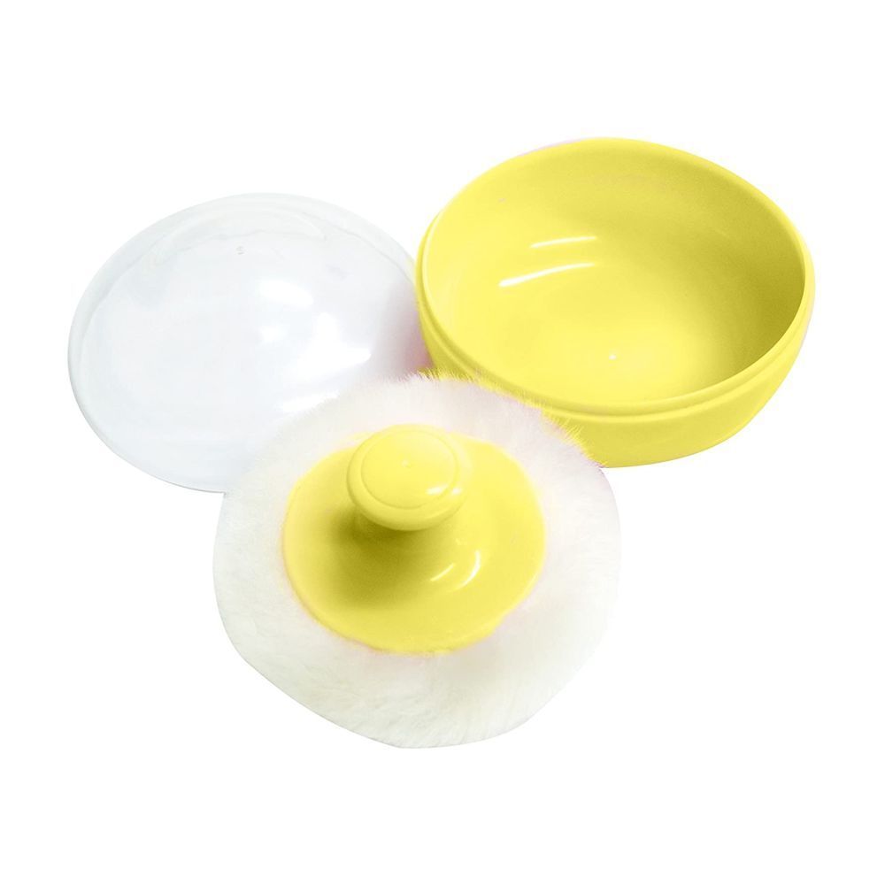 Pigeon Yellow Baby Powder Puff, 1 Piece