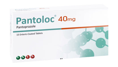 Pantoloc 40mg Pantoprazole, 15 Tablets - Makkah Pharmacy