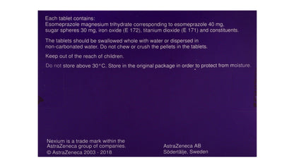 Nexium 40mg Esomeprazole, 14 Tablets