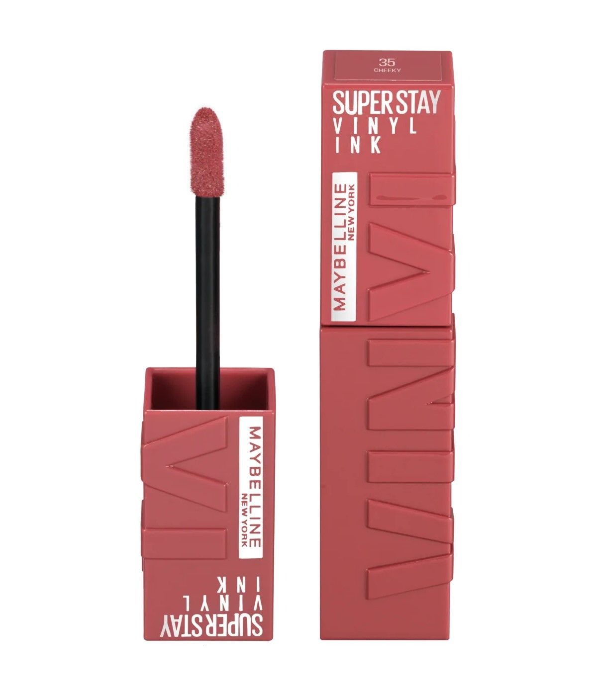 Maybelline Super Stay Vinyl Ink Liquid Lipstick Cheeky 35, 1 Piece - Makkah Pharmacy
