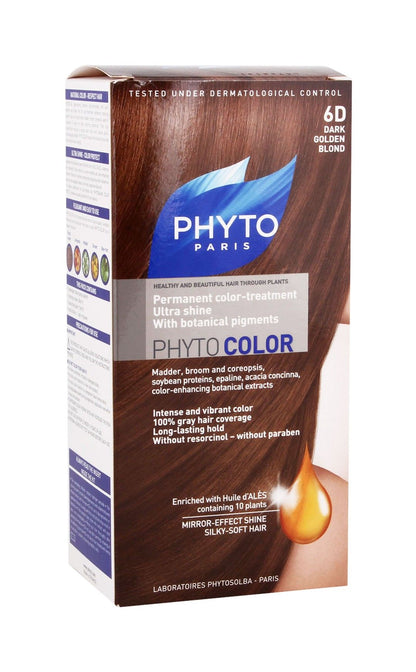 Phyto Hair Color 6D Dark Golden