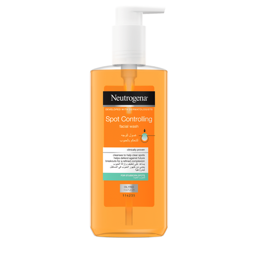 Neutrogena Spot Controlling Facial Wash, 200ml - Makkah Pharmacy