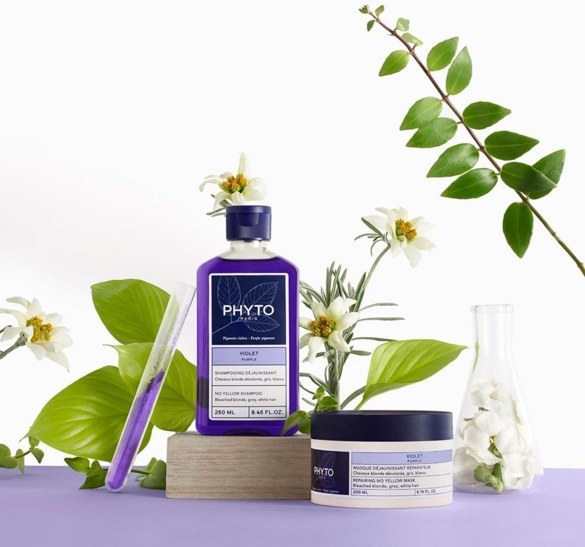 Phyto Purple No Yellow Shampoo, 250ml - Makkah Pharmacy