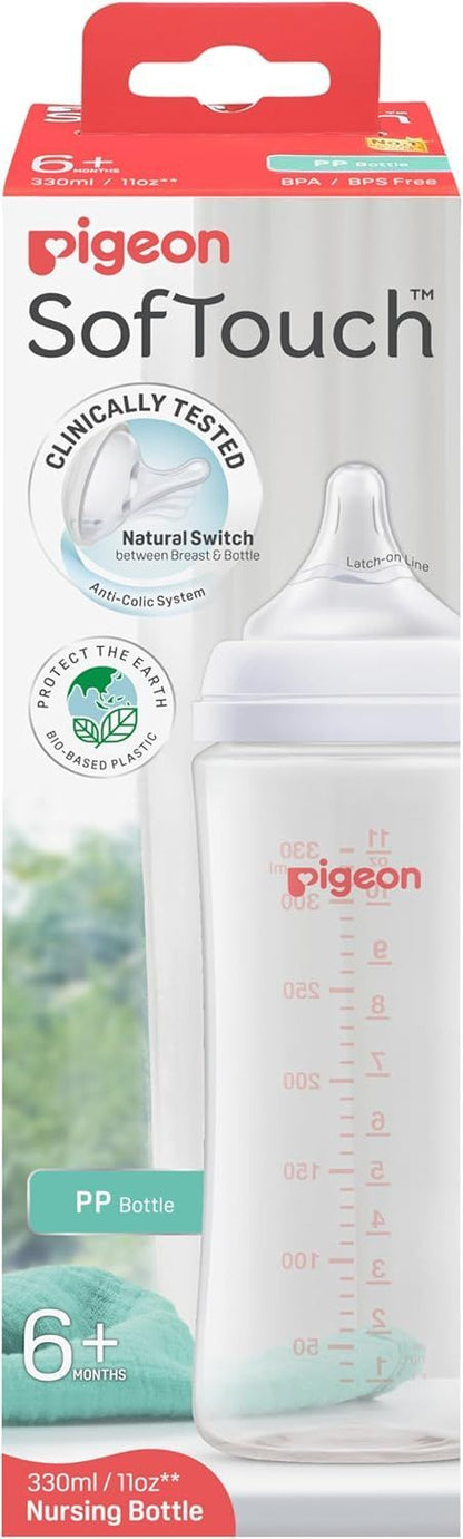 Pigeon Soft Touch Nursing Bottle, 330ml - Makkah Pharmacy