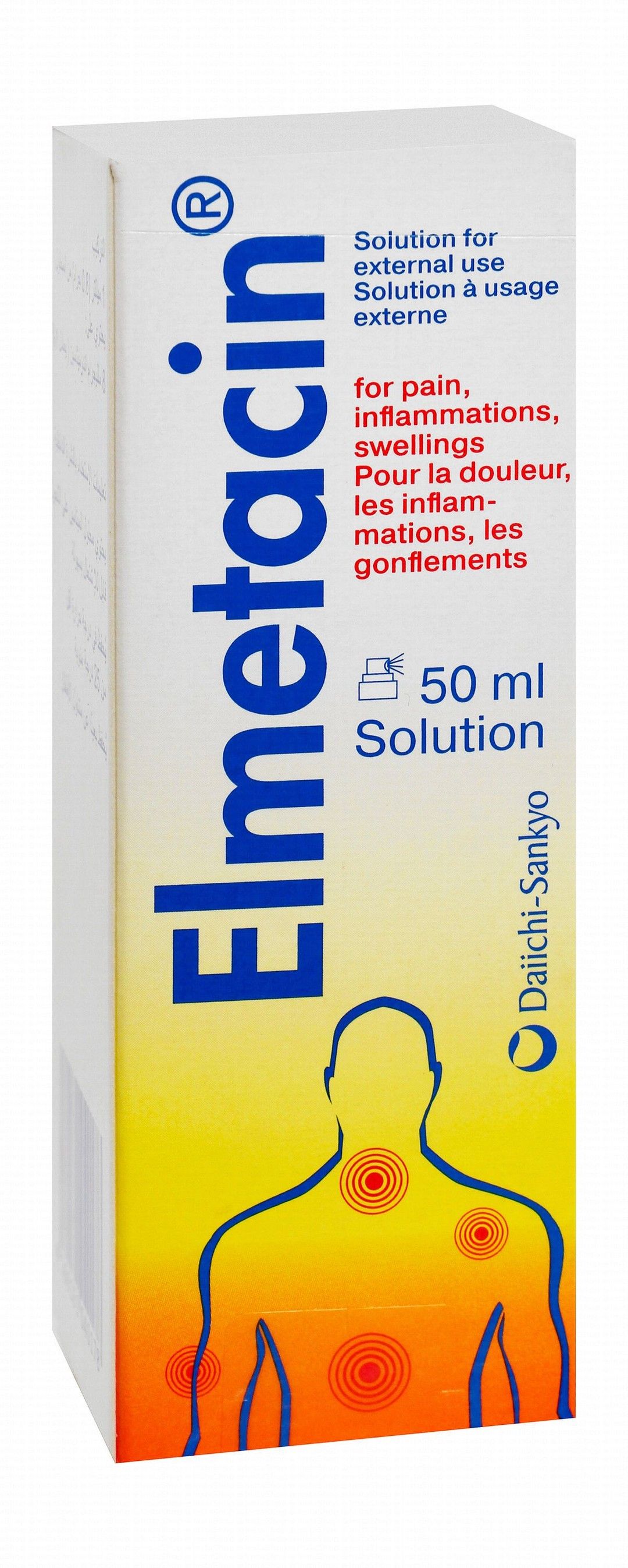 Elmetacin 10% Solution Spray, 50 ml