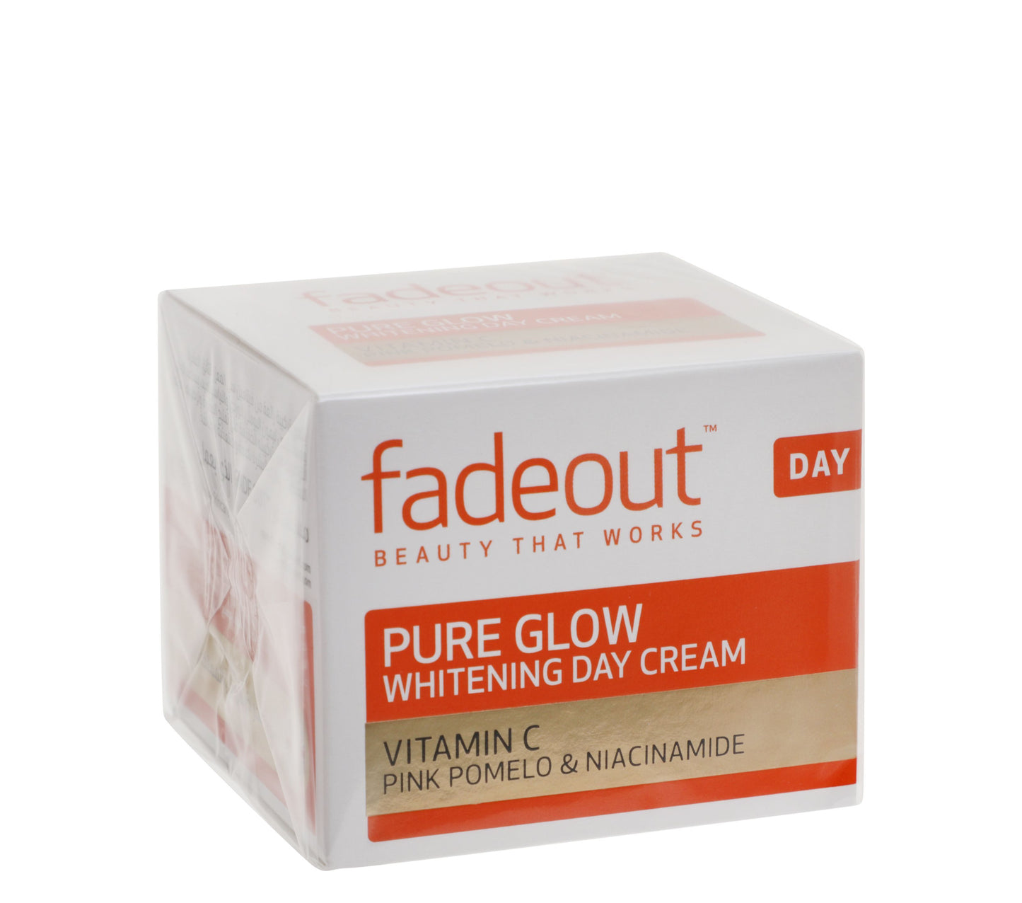 Fadeout 0751 Pure Glow Whitening Day Cream 50Ml - Makkah Pharmacy