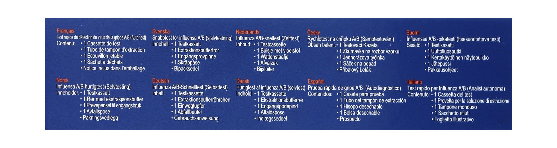 Flowflex Influenza A/B Rapid Test, 1 Piece - Makkah Pharmacy