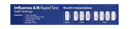 Flowflex Influenza A/B Rapid Test, 1 Piece - Makkah Pharmacy