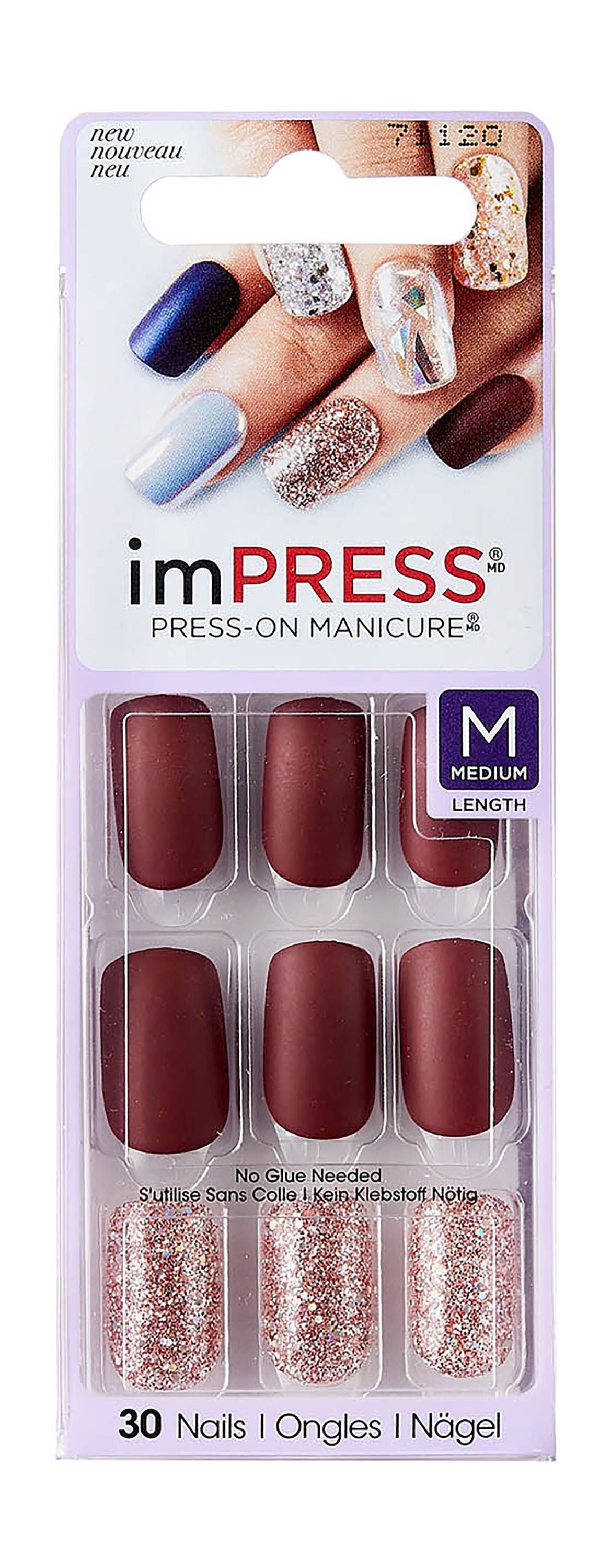 Kiss Broadway Impress Accent Nails Casting Call 30 Pieces - Makkah Pharmacy