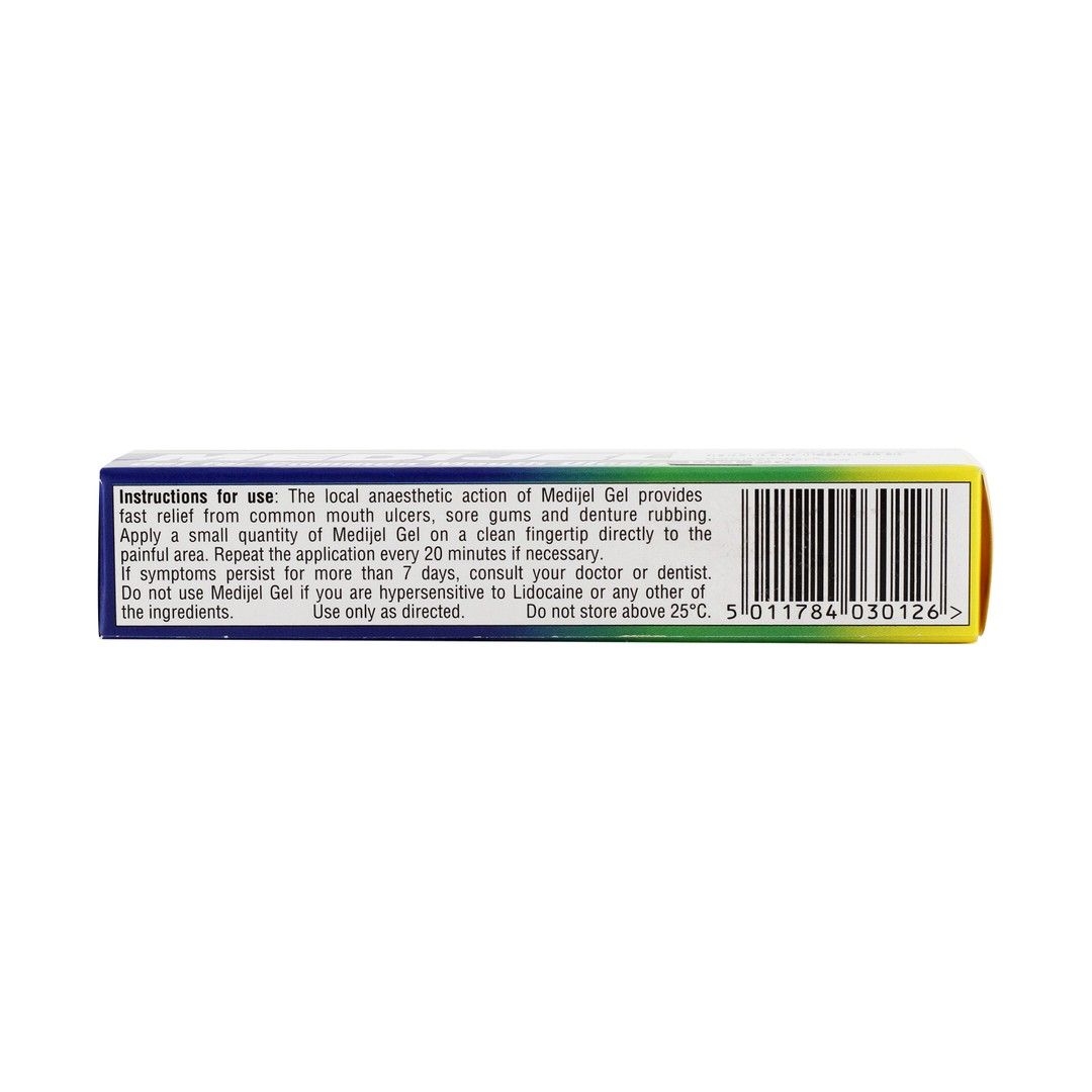 Medijel Gel for Mouth Ulcers 15g - Makkah Pharmacy