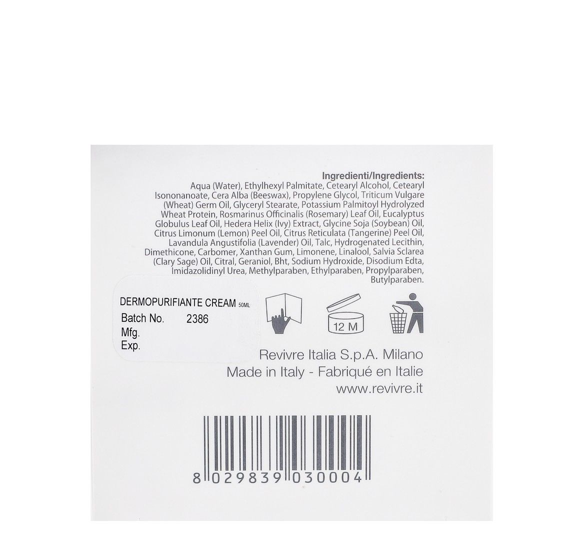 Revivre Dermopurifiante Cream 50 ML - Makkah Pharmacy