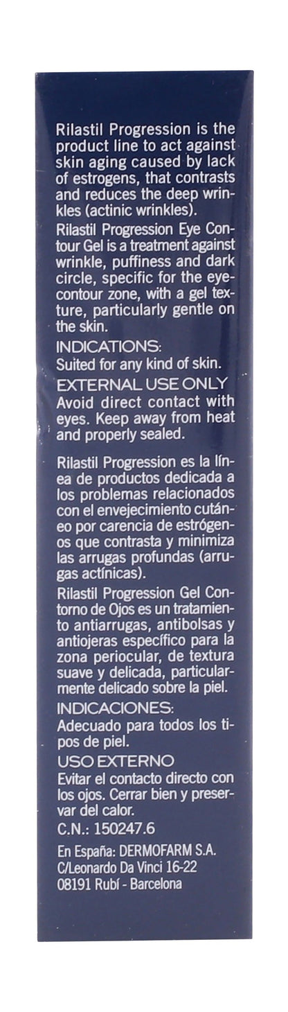 Rilastil Progression Eye Contour Gel 15 ML - Makkah Pharmacy