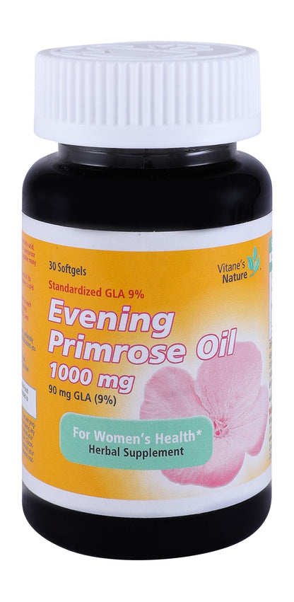 Vitane Pieces Evening Primrose Oil 1000 Mg 30 Pieces - Makkah Pharmacy