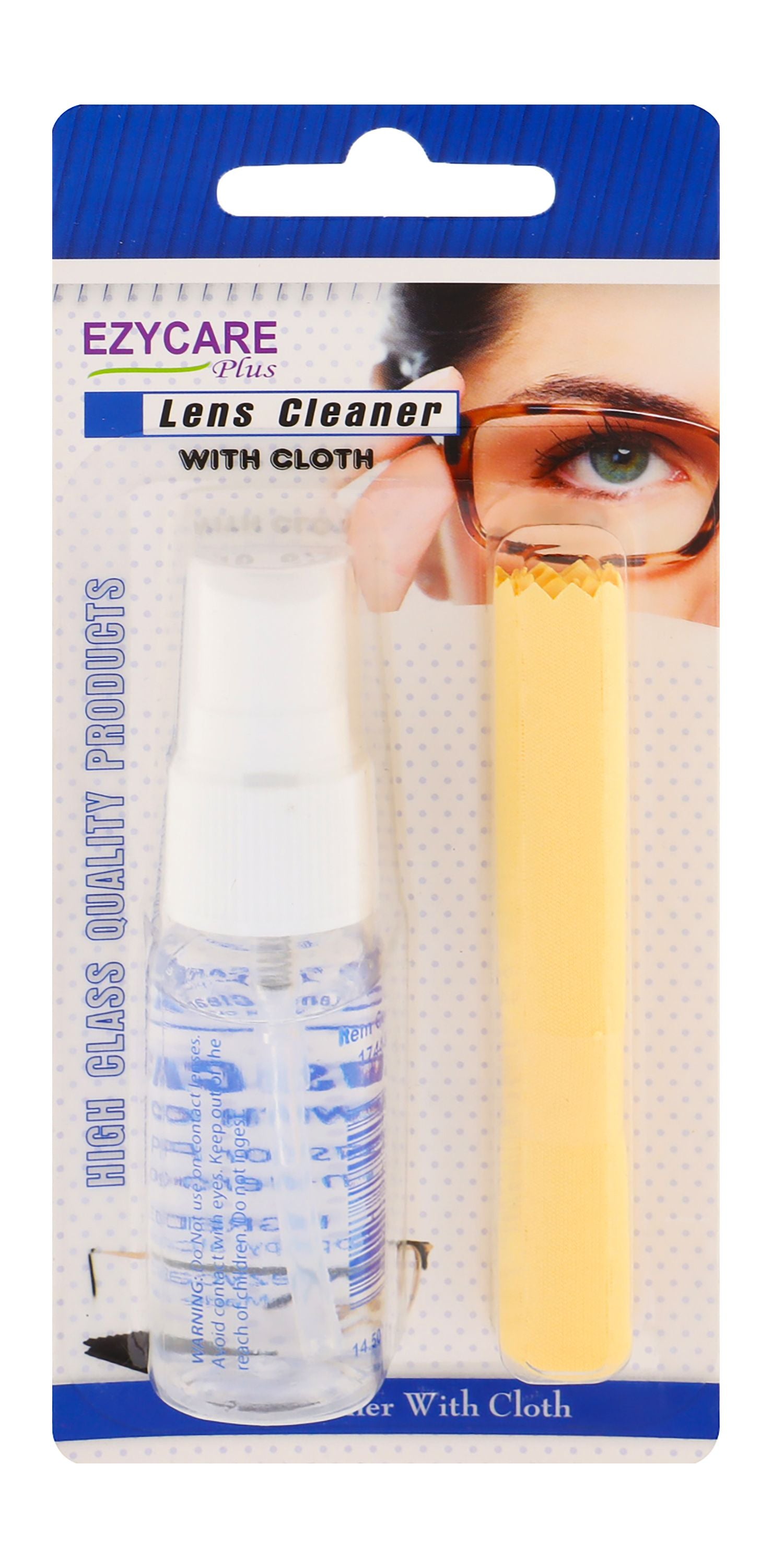 Ezycare Plus Lens Cleaner for Glass or Plastic Lenses, 14.50ml