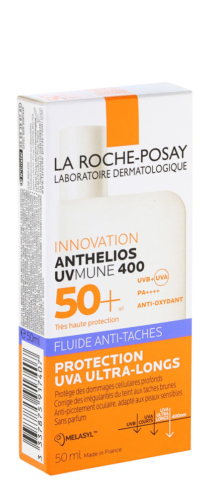 La Roche-Posay Innovation Anthelios Fluide Anti-Taches SPF50, 50ml - Makkah Pharmacy