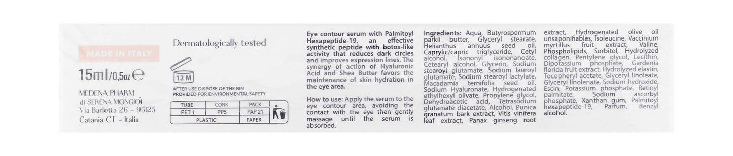 Medena Pharm Ggp Airless Eyes Contour Serum, 15ml - Makkah Pharmacy