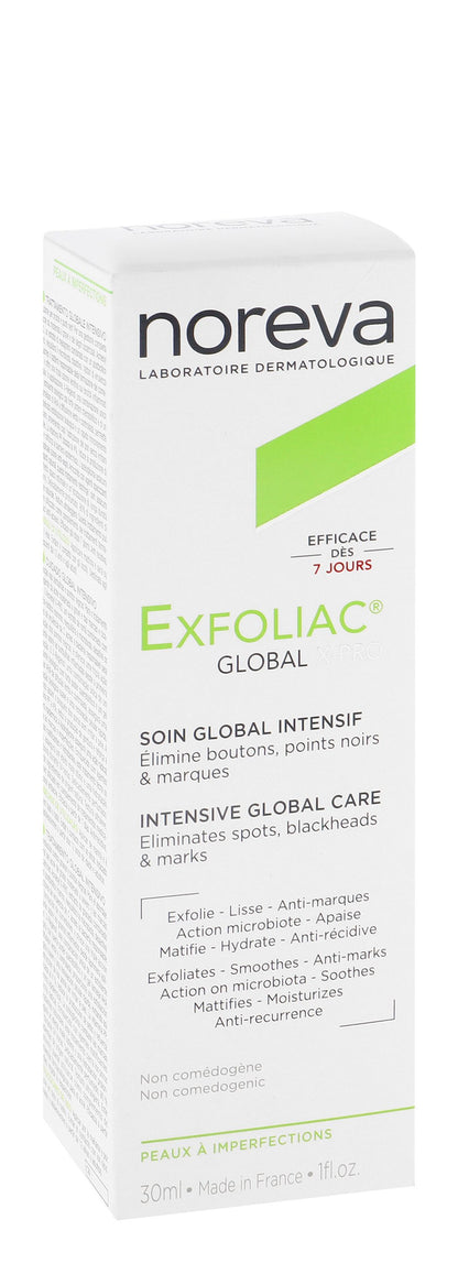 Noreva Exfoliac Global X-Pro Intensive Global Care, 30ml - Makkah Pharmacy