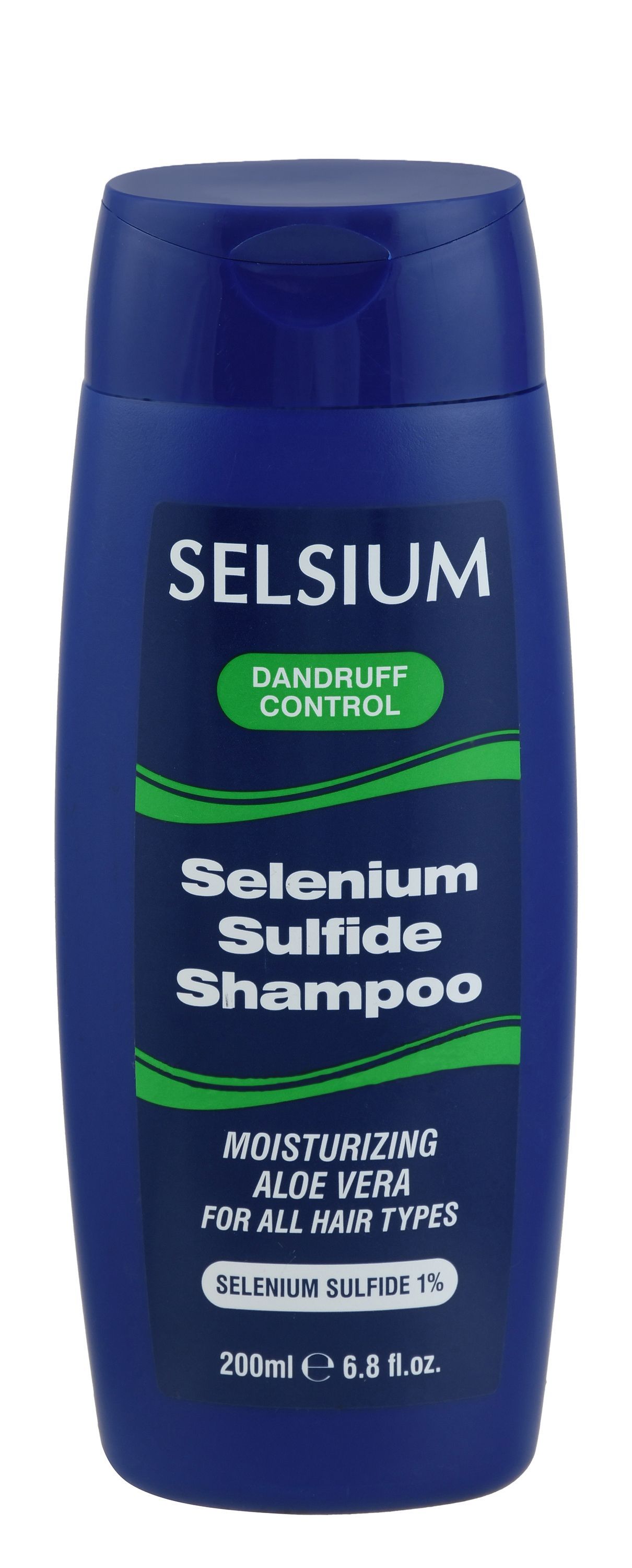 Selsium Dandruff Control Shampoo Liquid for All Hair Types, 200ml - Makkah Pharmacy