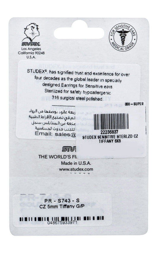Studex Tiny Tips Gp 4Mm White Pearl Tiffany - Makkah Pharmacy