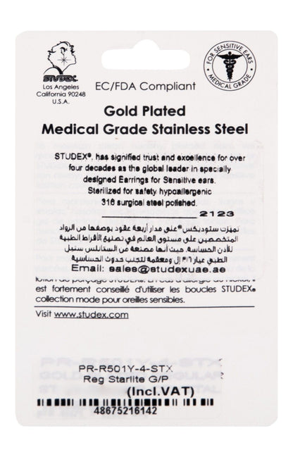 Studex Pr-R501Y Ear Piercing - Makkah Pharmacy