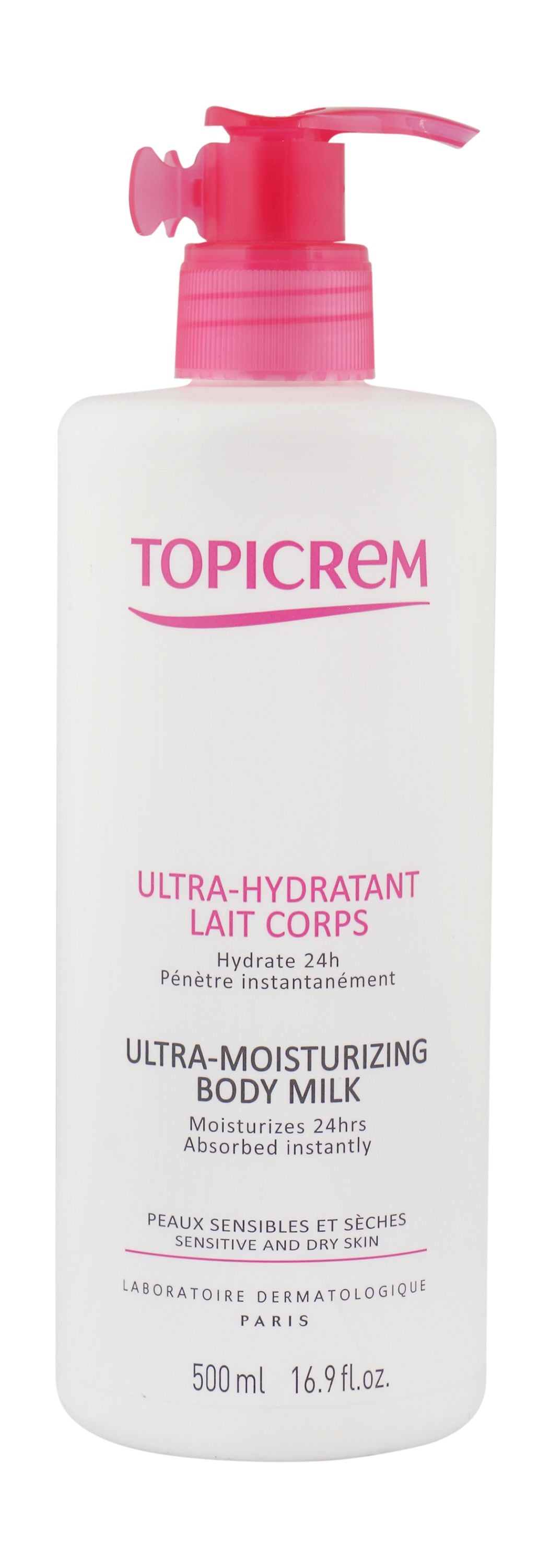 Topicrem Ultra Moisturizing Body Milk 500 ML - Makkah Pharmacy