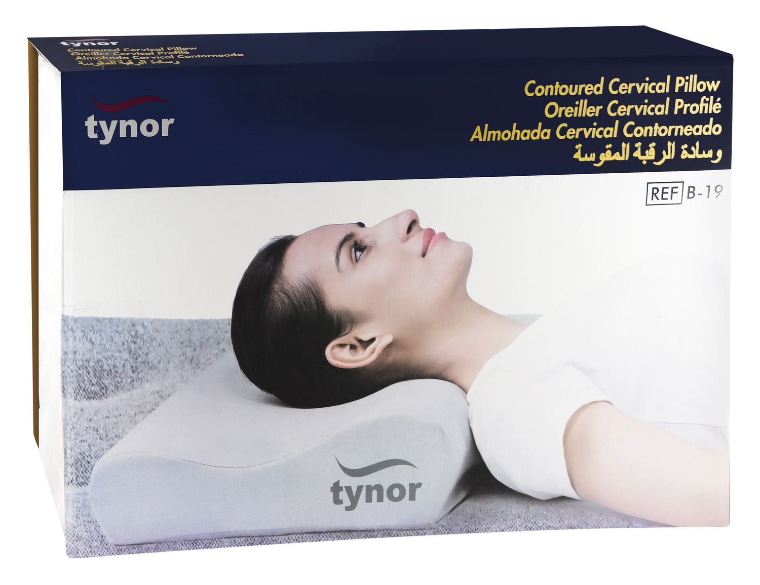 Tynor B 19 Contoured Cervical Pillow Universal - Makkah Pharmacy