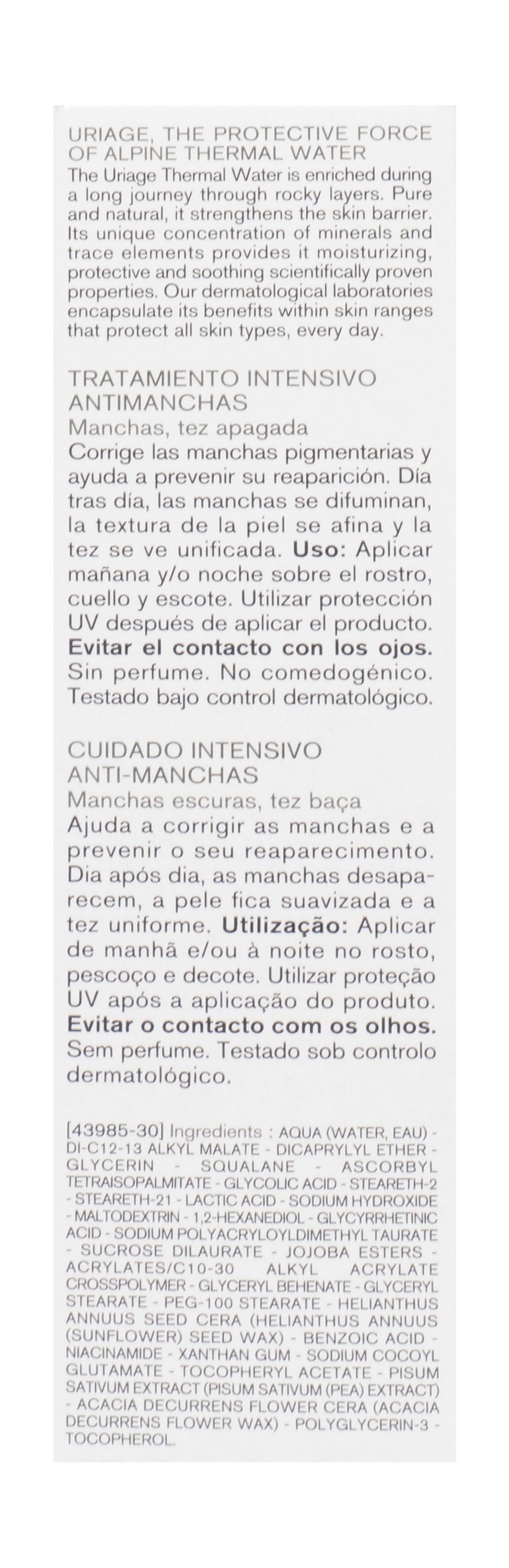 Uriage Depiderm Anti Dark Spot Intensive Care 30mL - Makkah Pharmacy