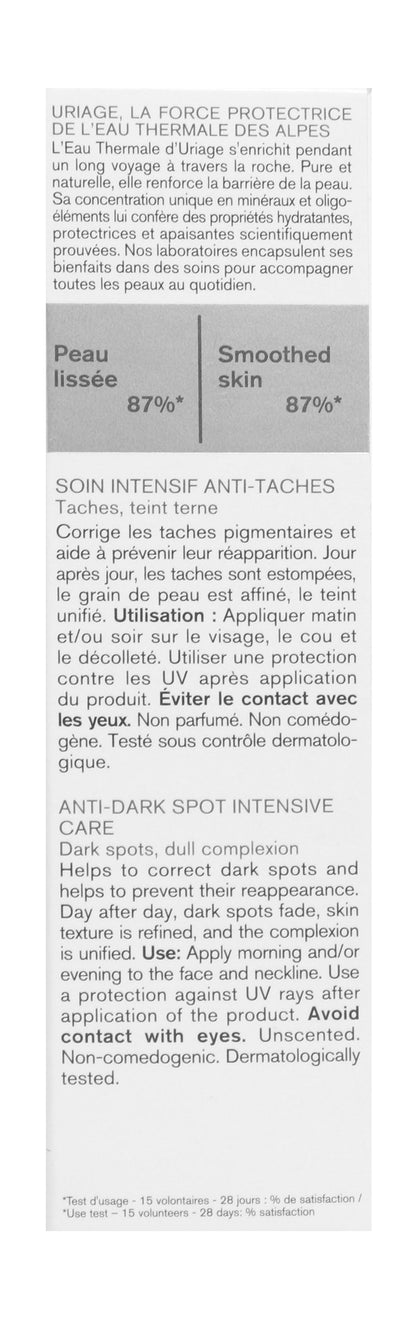 Uriage Depiderm Anti Dark Spot Intensive Care 30mL - Makkah Pharmacy