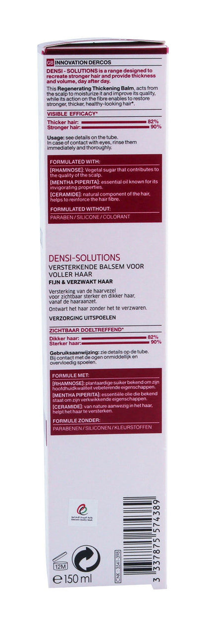 Vichy Dercos Densi Solutions Restoring Thick Balm 150 ML - Makkah Pharmacy