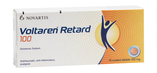 Voltaren Retard (100mg), 10 Pieces - Makkah Pharmacy